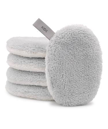 Waschies Kids Washing Pads - Reusable Super Soft Skin-Friendly Baby Cleaning | Made in Germany | Pastel Blue 5-Pack - Buy Online on GoSupps.com