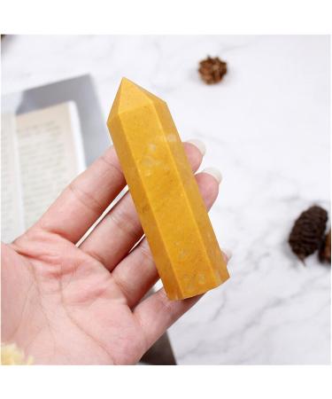 Natural Yellow Aventurine Natural Crystal Points Reiki Feng-Shui Stone for Meditation Room Decor Obelisk Ornament (Color : Yellow Aventurine Size : 5-6cm) 5-6cm Yellow Aventurine - Buy Online on GoSupps.com