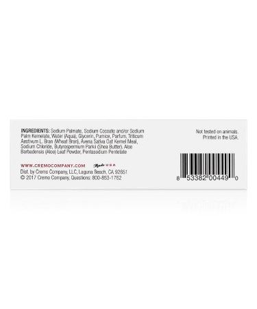 Cremo Exfoliating Body Bars Blue Cedar & Cypress - Pack of 3, 18 oz Bars with Lava Rock, Oat Kernel & Shea Butter for Smooth, Healthy Skin - Buy Online on GoSupps.com