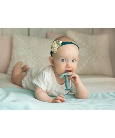 GILIGUMS 10436 Teether Elephant 3-in-1 Teething Ring - Blue | Safe & Soothing Toddler Teether for International Shipping - Buy Online on GoSupps.com