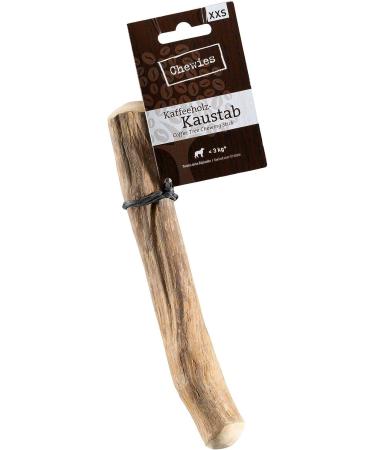 Chewies coffee wood caustab for dogs - chewing bones dog toys - 100 % natural dog accessories risk low & durable - size XXS: for dogs up to 3 kg body weight 1 pack size: xxs - for dogs up to 3kg - Buy Online on GoSupps.com