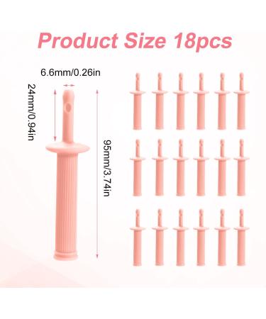 TOYMIS 18pcs Gas & Colic Reliever for Newborns - BPA Free Baby Gas Passer - Natural Constipation Relief - Pink - Buy Online on GoSupps.com