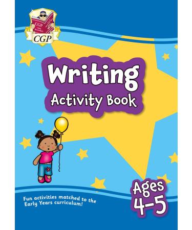 Writing Activity Book for Ages 4-5 (Reception) (CGP Reception Activity Books and Cards)
