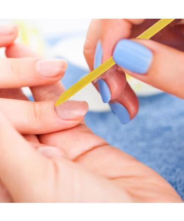 Uonlytech 4 Pack 400PCs Manicure & Cuticle Remover Wooden Sticks - Effective Dead Skin & Hygiene Cleaning Tool - Buy Online on GoSupps.com