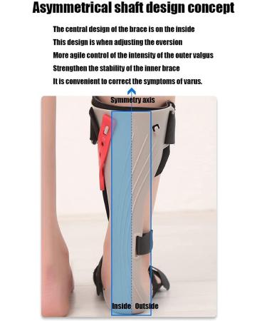 Foot Drop Orthosis AFO Support - Night Splint for Plantar Fasciitis & Achilles Tendon Inflammation - Right Foot Lifters - Buy Online on GoSupps.com