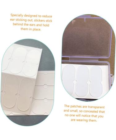 Healeved 60pcs Ear Correction Stickers - Eustachian Tube Unclogger & Ear Patch - Transparent & Vertical - Miss Corrective Artifact - Buy Online on GoSupps.com