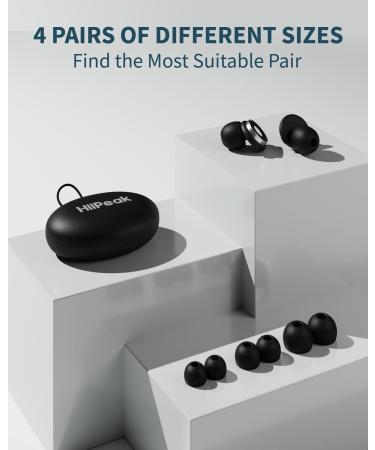 HiiPeak High Fidelity Ear Plugs for Concerts & Sleeping | 25-33dB Noise Reduction | 4 Sizes | Music Festival Essentials - Buy Online on GoSupps.com