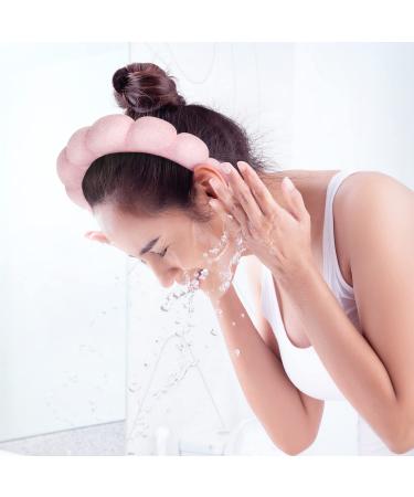 Bumobot Spa Headband for Face Washing & Makeup Removal - Padded Soft Hairband for Women & Girls - Pink - Buy Online on GoSupps.com