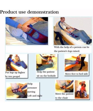 Patient Transfer Belt Padded Patient Lift Sling Stand Assist Sling Hemiplegia Lifting Transferring Nursing for Disabled and Elderly for Hospital and Home Care - Buy Online on GoSupps.com
