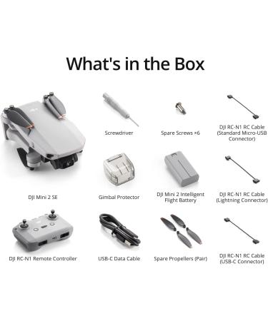 DJI Mini 2 SE Camera Drone | Lightweight Foldable Design | 2.7K Video | Intelligent Modes | 10km Transmission | 31-min Flight Time | Under 249g | Easy to Use | Perfect for Photo-Shooting Tours & Street Snaps - Buy Online on GoSupps.com