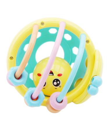 ZHUIGUANG Baby Teething Bee Rattle Toy | Chew & Pacifier for Babies 0-6 Months (Colour) - Buy Online on GoSupps.com
