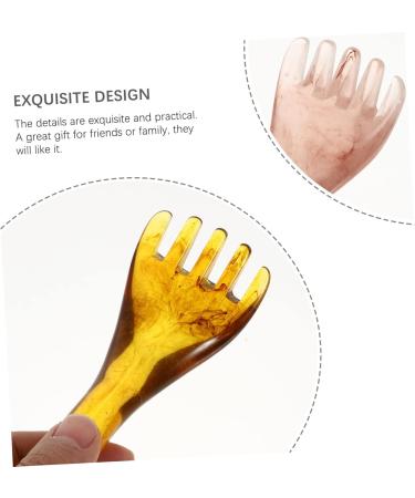 Fomiyes 2-St Massage Device - Five Claws Muscle Scraping & Skin Massager Hairbrush | International Shipping Available - Buy Online on GoSupps.com
