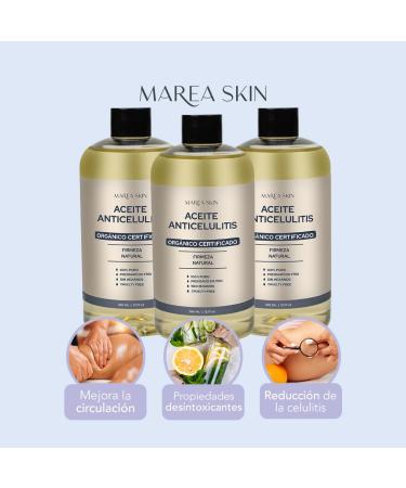 Buy Anti-Cellulite Oil - 100% Pure Cold Pressed & Organic | Reduces Stretch Marks & Blemishes - Buy Online on GoSupps.com