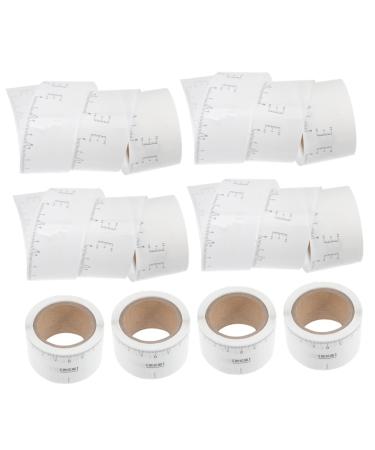 Housoutil 50pcs Eyebrow Ruler Stencil Drawing Eyebrow Line Eyebrow Shaper Eyebrow Stickers Make up Drawing Pen