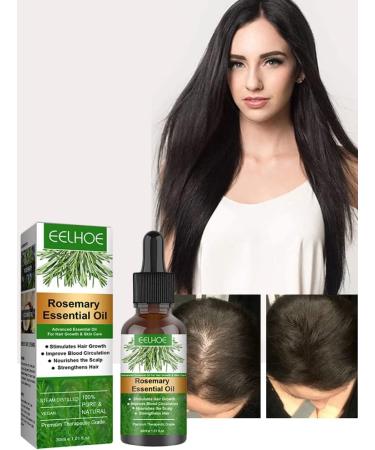 Shenrongtong Rosemary Oil for Hair Growth Rosemary Oil for Hair 30ML Organic Hair Serum to Nourish Scalp and Stimulate Hair Growth - Buy Online on GoSupps.com