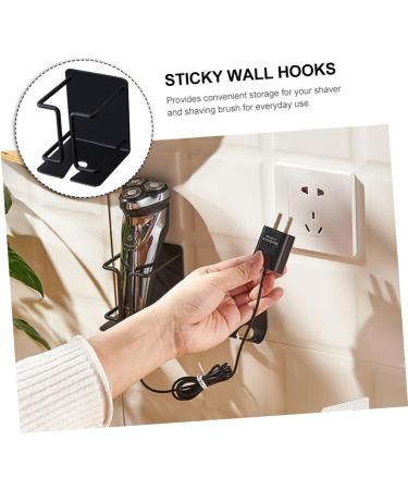 Minkissy Carbon Steel Razor Holder Clothes Rack - Toothbrush & Toothpaste Organizer for Bathroom Storage - Buy Online on GoSupps.com