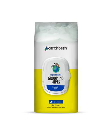 Earthbath All Natural Grooming Wipes Pack of 1 Hypo-Allergenic and Fragrence Free - Buy Online on GoSupps.com
