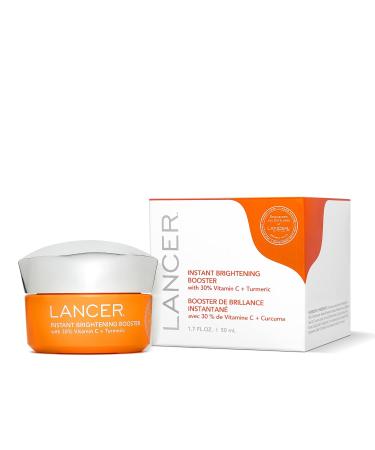 Lancer Skincare Instant Brightening Booster - 30% Vitamin C & Turmeric Anti-Aging Night Cream | 1.7 oz | International Shipping - Buy Online on GoSupps.com