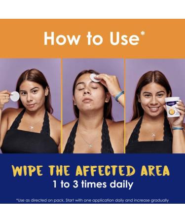 Clearasil Stubborn Acne Control 5in1 Daily Facial Cleansing Pads 90 Count x Pack of 3 30 Count (Pack of 3) - Buy Online on GoSupps.com