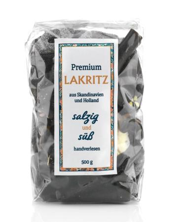 FRANCK ET OLIVIER Premium Licorice Mix 500g - Hand Selected Liquorice Specialties from Scandinavia and Holland - Sweet and Savoury Mix - Gift or Enjoy Yourself