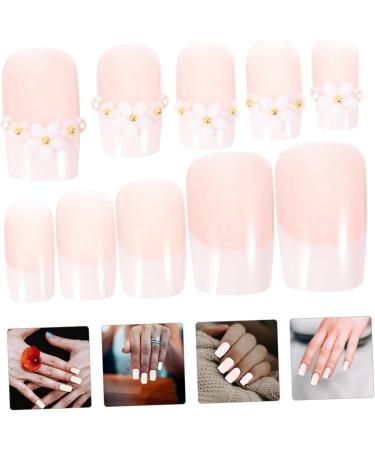 Housoutil 1 Set Little Fresh and Sweet Method Press on Fake Nails Fake Nails Kit Women Fake Nails Press on Nails Manicure Supplies Fake Nails Tips Shoe Straps French Accessories Jelly Glue - Buy Online on GoSupps.com