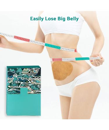 Zhilianzhao Natural Navel Patch - Quick Slimming & Pain Relief Comfortable & Breathable Anti-Allergic Wormwood Paste (10 Pieces) - Buy Online on GoSupps.com