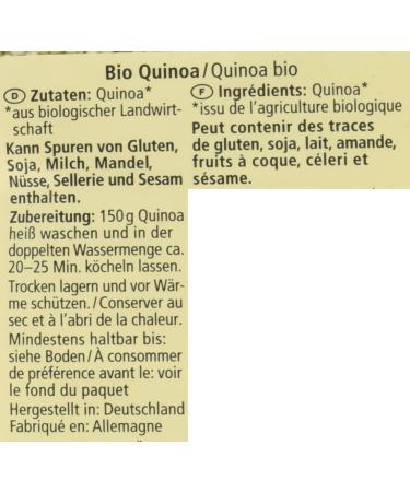 Buy Alnatura Bio Quinoa 500g - Organic Superfood for Healthy Meals | International Shipping Available - Buy Online on GoSupps.com