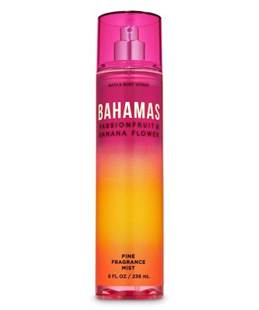 Bath and Body Works BAHAMAS - PASSIONFRUIT & BANANA FLOWER Fine Fragrance Mist 8 Fluid Ounce (2020 Edition)
