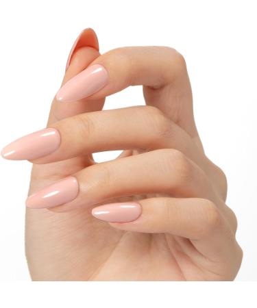 MEGIOR Pink Gel Nail Polish 15ml Baby Pink Spring Gel Polish 1PC Soak Off UV LED Nail Gel Polish for Nail Art Manicure Salon DIY Home for Women Girls Nails - Buy Online on GoSupps.com