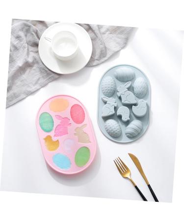 Zerodeko 2pcs Silicone Cake Mold Resin Silicone Molds 3D Chocolate Silicone Easter Silicone Baking Molds Soap - Buy Online on GoSupps.com