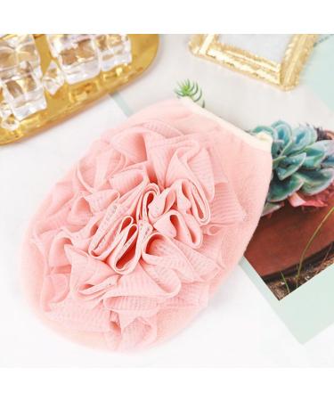 Large Elastic Soft Nonslip Multifunctional Body Wash Puff Sponge Bath Glove - Double-Sided Mesh Bath Mitt - Buy Online on GoSupps.com