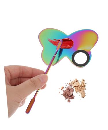 FOMIYES Makeup Palette Set - Nail Scraper Mixing Tray & Spatula for Art & Beauty - Stainless Steel Quality for Perfect Results - Buy Online on GoSupps.com