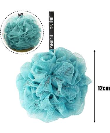 Nalcy 6-Piece Shower Sponge Set | Body Luffa Mesh Bath & Shower Puff for Healthy Skin - Perfect for Men & Women - Buy Online on GoSupps.com