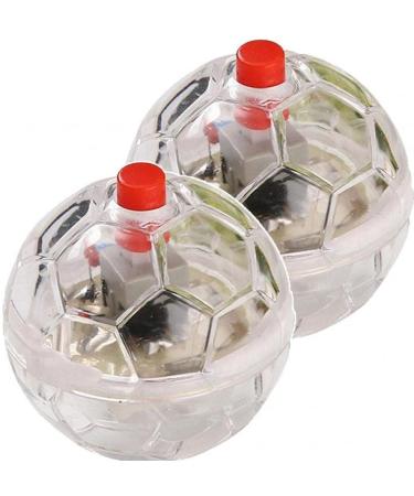 U-K Flash Ball Toy 2 Pieces Ghost Flashing Balls Light Up Cat Dog Balls Toy Paranormal Equipment Pet Balls Toy Useful and Nice