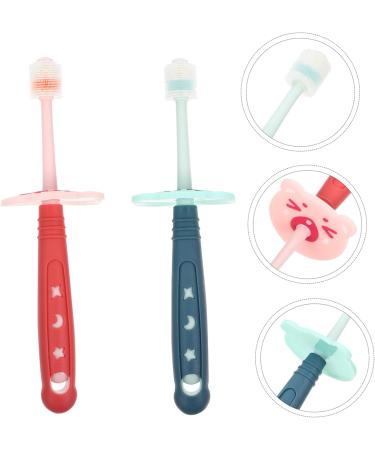 Gatuida 10 Pcs Baby Toothbrush Set - Silica Gel Oral Care for Kids | Assorted Colors | Safe & Gentle Toothbrushes - Buy Online on GoSupps.com