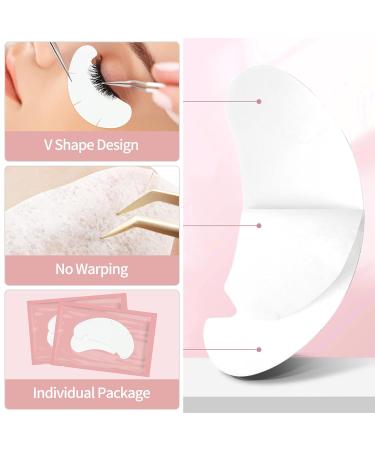 Arqumi Eyelash Extension Pads - 100 Pairs (Individually Packaged) - Buy Online on GoSupps.com