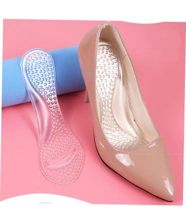 Buy NOLITOY 4 Pairs Non-Slip Massage Mat Insoles for Foot Arch Support & Comfort | High Heel Gel Pads & Cushions - International Shipping Available - Buy Online on GoSupps.com