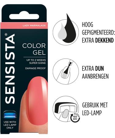 Sensista Studio Rose Elegance Set Color Gel Gellak Value Set Light Pink Pink Gel nail polish for LED lamp 4 pieces - Buy Online on GoSupps.com