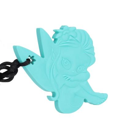 5Pcs Silicone Sensory Chewing Necklaces for Toddlers Kids - Turquoise Green Chew Teether Set - Buy Online on GoSupps.com