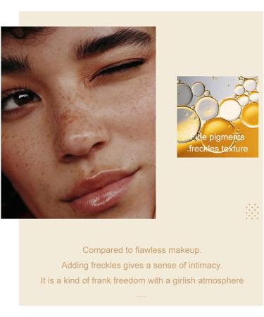 Buy Gocohhi Freckles Pen - Natural Lifelike Fake Freckles Makeup Tool Waterproof & Durable (Dark Brown) - Fast International Shipping - Buy Online on GoSupps.com