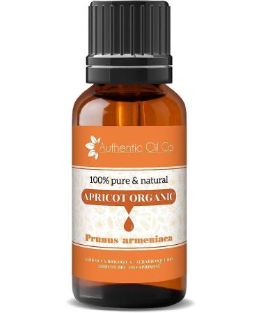 Apricot oil organic purely natural perfect for aromatherapy cosmetics skin care carrier oil base oil hair oil body oil 10 ml 10 ml (1 Pack)