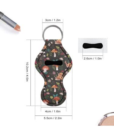 Poceacles mushroom keychain for women girls lipstick lanyard keychain - Buy Online on GoSupps.com