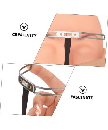  Beaupretty Beaupretty eyebrow tattoo ruler microblading measurements makeup gadgets eyebrow positioning ruler eyebrow position ruler eyebrow size measuring ruler - Buy Online on GoSupps.com