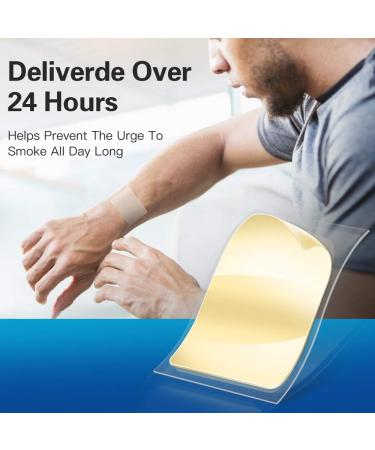Quit Smoking Patch Step 1 - 14 pcs, 21mg Easy & Effective Stop Smoking Aids - 2 Week Smoking Cessation Program - Buy Online on GoSupps.com