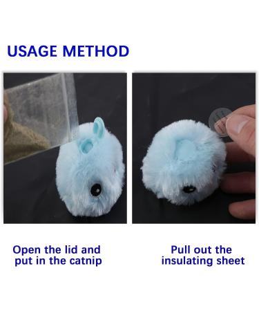 Charfia Interactive Cat Balls - 3-Piece Set with Lifelike Sounds | Plush Kitten Toys | Perfect for Engaging Play - Buy Online on GoSupps.com