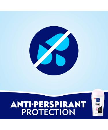 Nivea Invisible Black and White Clear Stick 40ml - Stain Protection and Antiperspirant - Buy Online on GoSupps.com