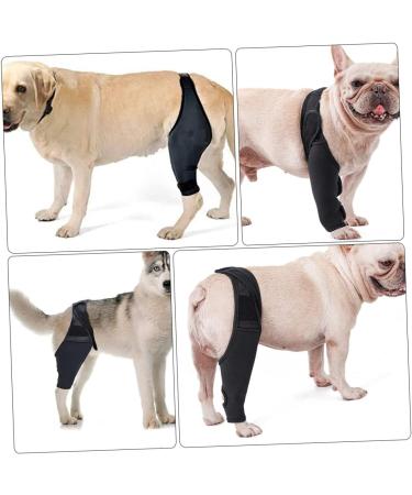 CORHAD Pet Injury Knee Puppy Brace Elbow and Knee Pads Dog Knee Cover Butter Care L As Shown - Buy Online on GoSupps.com