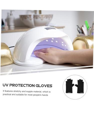 minkissy 5 Pairs Nail Protection Gloves Uv Shield Gloves Anti-uv Gloves Sun Gloves Manicure Light Gloves Manicure Tools Protective Gloves Hand Covers Ultraviolet Light Miss Hand Guard Nylon - Buy Online on GoSupps.com