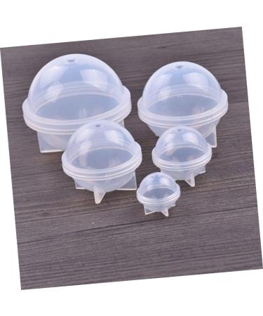 STOBOK 6 Pcs Epoxy Mold Stencils for Crafts Resin Baking Silicone Mold Soap Mold Ornaments Candy Whitex3pcs 4CMx3pcs - Buy Online on GoSupps.com