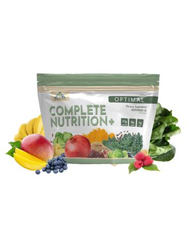 Optimal Health Systems Optimal Complete Nutrition Plus 710 Gram 30 Servings. Powerful Pure Complex carbohydrates from Over 35 Fruits and Vegetables Contains Healthy Omega Fatty acids.